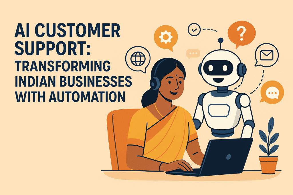 AI customer support solutions transforming Indian businesses with automation by Conversantech