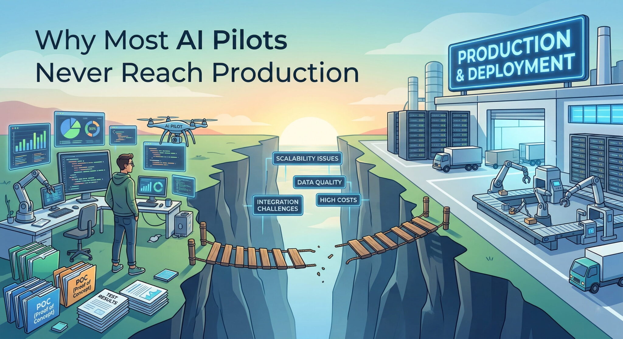 Why Most AI Pilots Never Reach Production