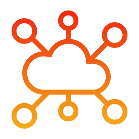Serverless architecture icon